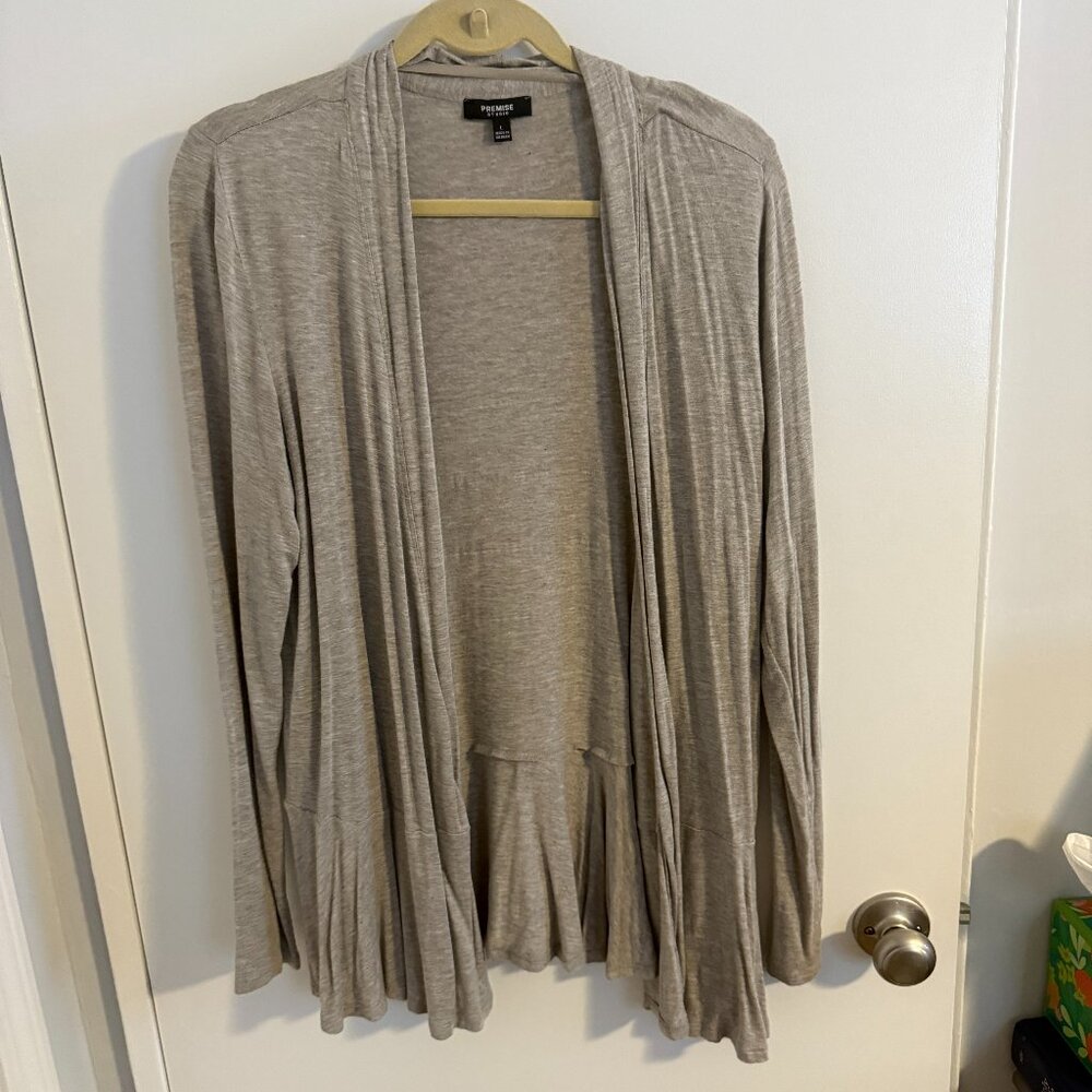 Premise Studio Grey Cardigan - NWOT